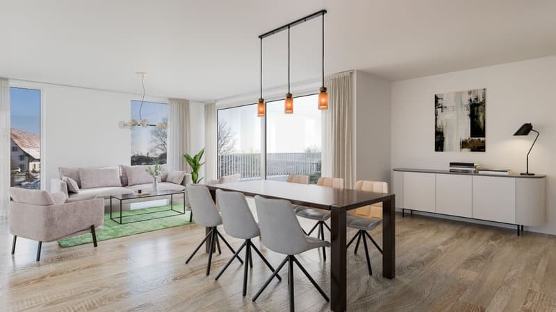 A vendre appartement de 2,5 pces sur la Commune de Misery (8)