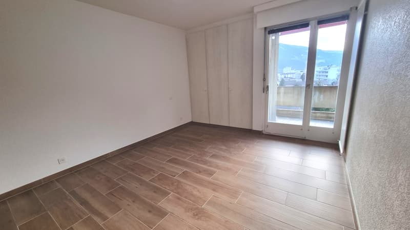 Chambre parentale accès sur la balcon/terrasse