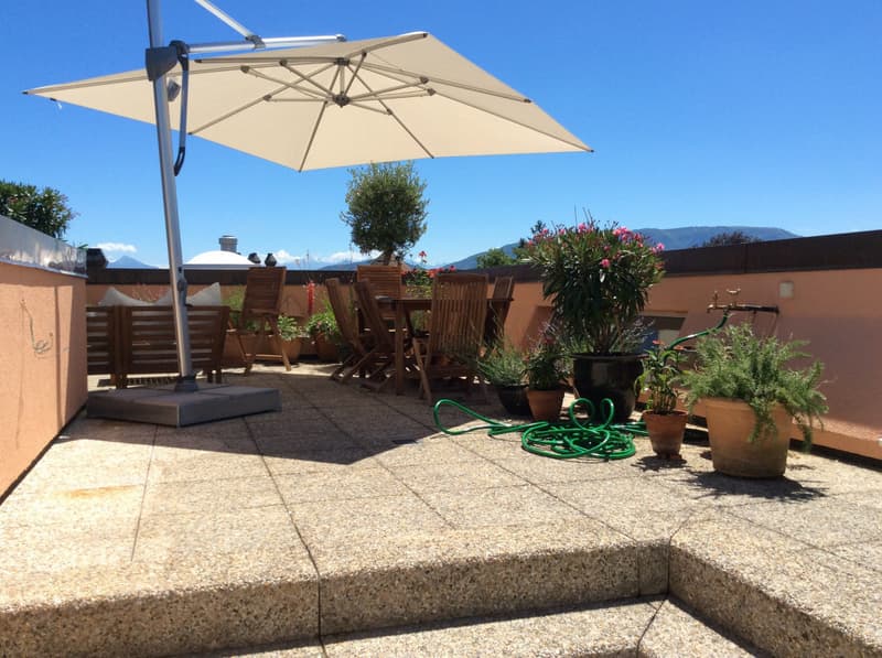 Appartement de standing de 5 pièces, avec terrasse vue Mont-Blanc et parking (6)