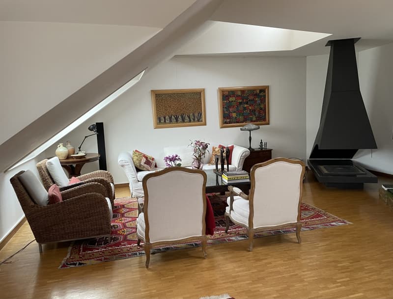 Appartement de standing de 5 pièces, avec terrasse vue Mont-Blanc et parking (4)