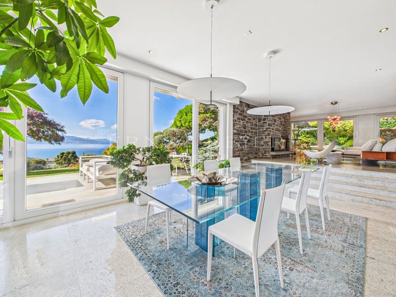 Prestige property with landscaped garden, pool and panorama on Lake Geneva (3)