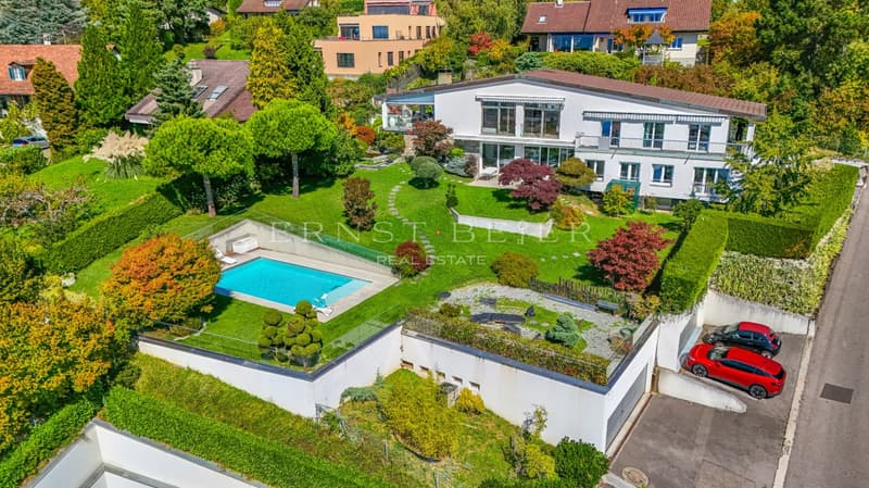 Prestige property with landscaped garden, pool and panorama on Lake Geneva (12)