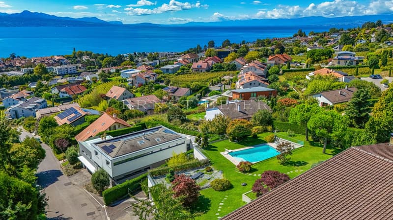 Prestige property with landscaped garden, pool and panorama on Lake Geneva (11)