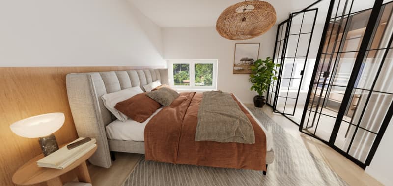 RARE 4.5 ROOMS 145 M2 BRIGHT CLOSE TO AMENITIES, NATURE, LARGE BALCONY (6)