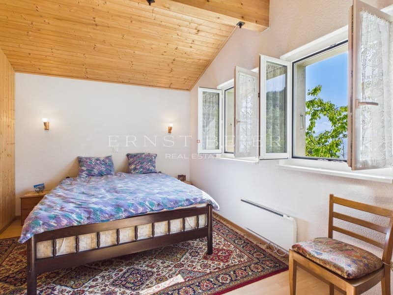 Chalet mitoyen avec cachet dans un environnement paisible et verdoyant (8)