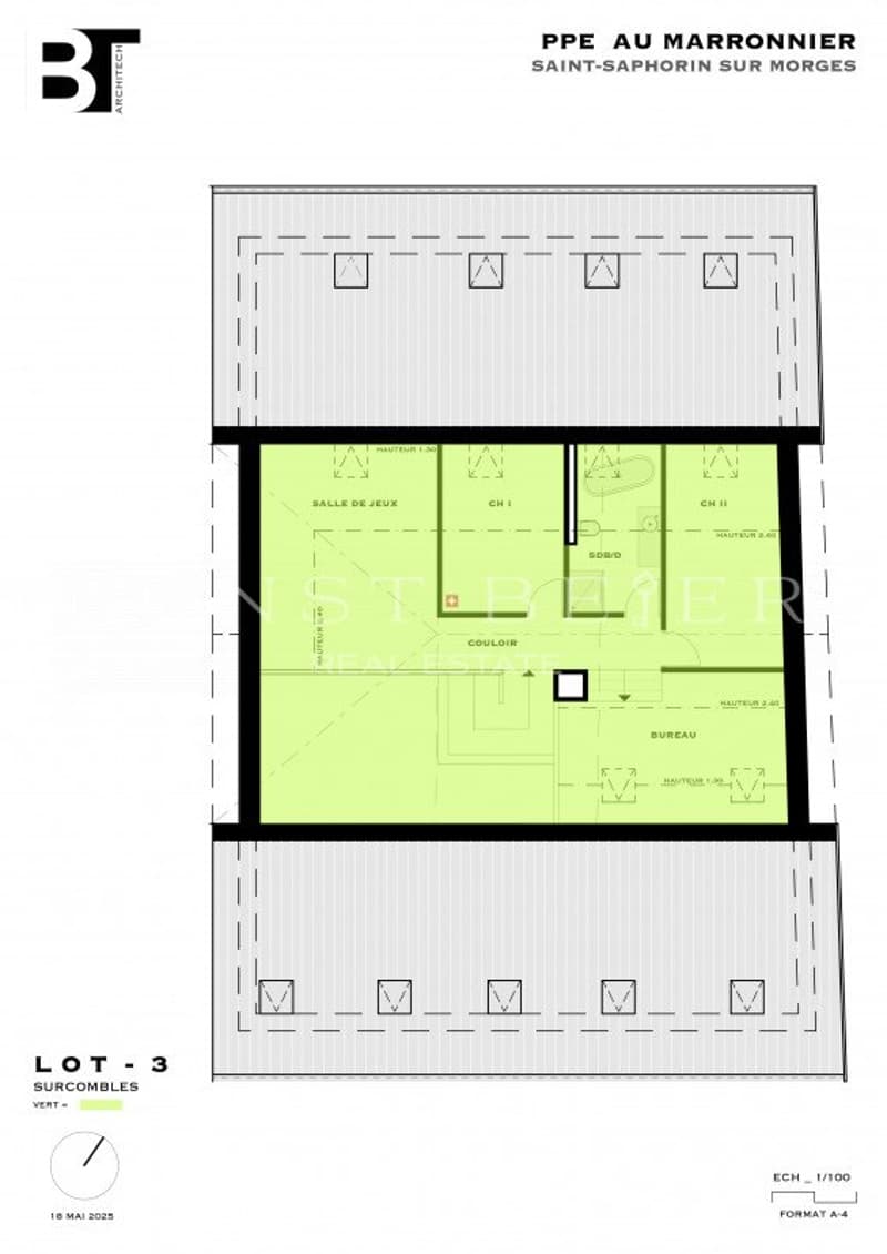 PROMOTION ON PLANS - Magnificent 6-room duplex with loggia. 189m2 (11)