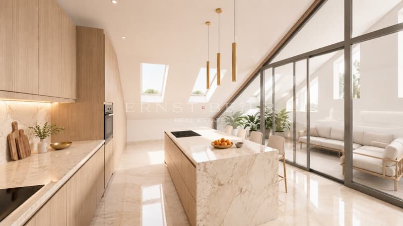 PROMOTION ON PLANS - Magnificent 6-room duplex with loggia. 189m2 (2)