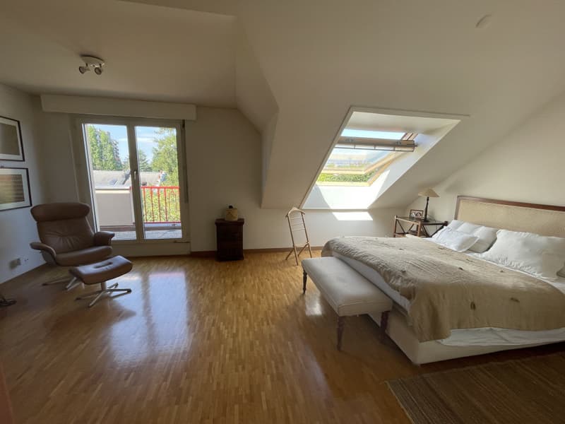 Appartement de standing  de 5 pièces, avec terrasse vue Mont-Blanc et parking (9)