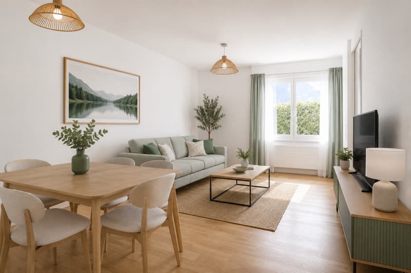 SIERRE - Charmantes 2.5 Zimmer mit sonniger Terrasse (1)