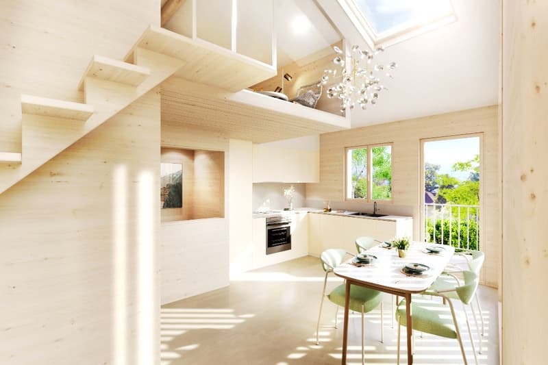 ECOLOGICAL CHARM HOUSE NEW WITH GARDEN, PARKING SPACES BEAUTIFUL VIEW (10)