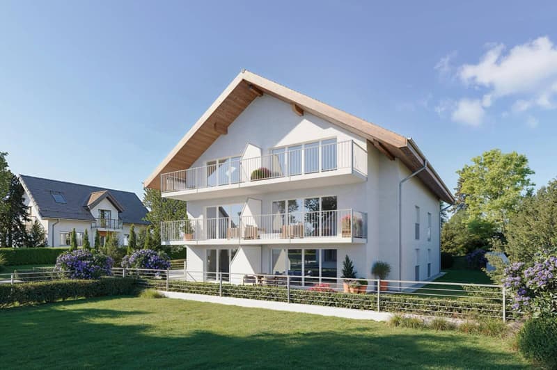 Luxury summit, view of the Alps for this 3.5-room attic apartment (1)
