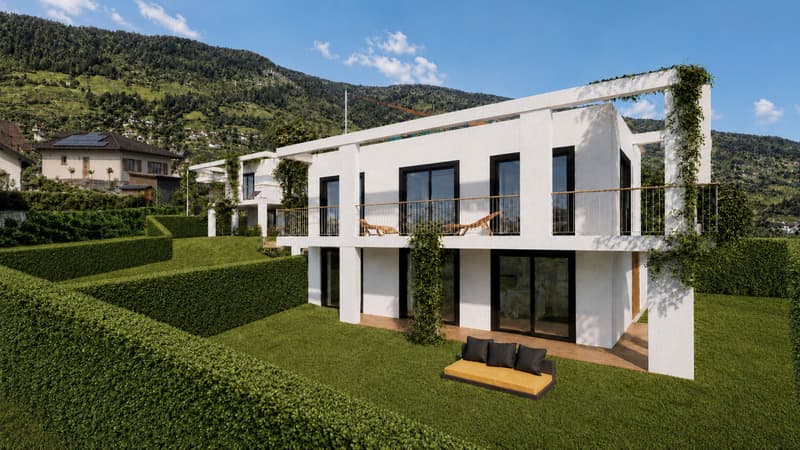 NEU - 95 m2 Terrassen und Dachgarten für diese 4,5-Zimmer-Villa mit 344 m2 Nutzfläche (2)