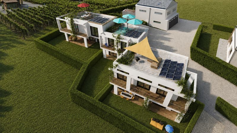 NEU - VILLA 3.5 Stück von 221m2 nutzbarer und äußerer Fläche zum Preis einer Wohnung (9)