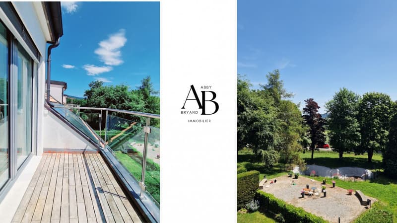 Abby Bryand immobiliare presenta in esclusiva: Duplex Blue Lake /Arzier (5)