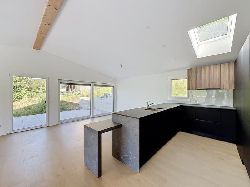 Villa neuve avec unité indépendante et vue dégagée sur les Préalpes - Senèdes (5)