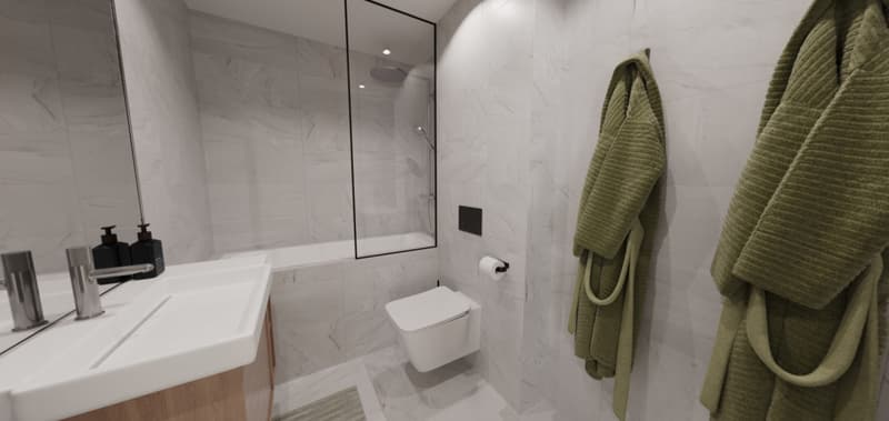 SEHR SELTEN UND AUSSERGEWÖHNLICH 3,5 ZIMMER 98M2 BALKON XXL BERGBLICK | NAHE ZUM COMFORT (8)