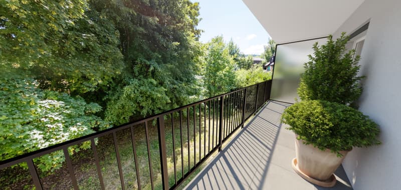 SELTENES 2.5-ZIMMER-WOHNUNG MIT GROßEM BALKON NAHE ALLEN VERKAUFSTELLEN (2)