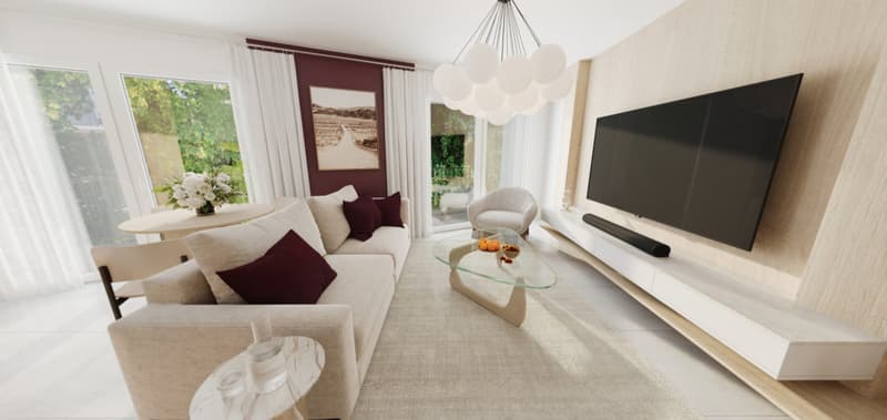SELTENES 2.5-ZIMMER-WOHNUNG MIT GROßEM BALKON NAHE ALLEN VERKAUFSTELLEN (3)