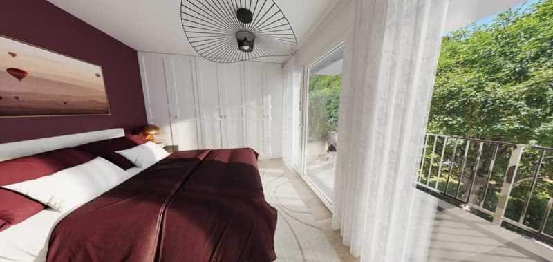 SELTENES 2.5-ZIMMER-WOHNUNG MIT GROßEM BALKON NAHE ALLEN VERKAUFSTELLEN (4)