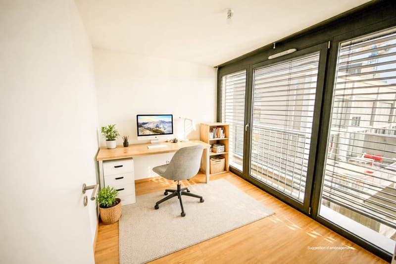 Loft-Penthouse et son Rooftop à 360, à la frontière en France (8)