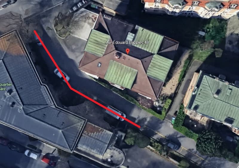 3 places de parc extérieures à louer - Av. Edouard-Dapples 48, 1006 Lausanne (1)