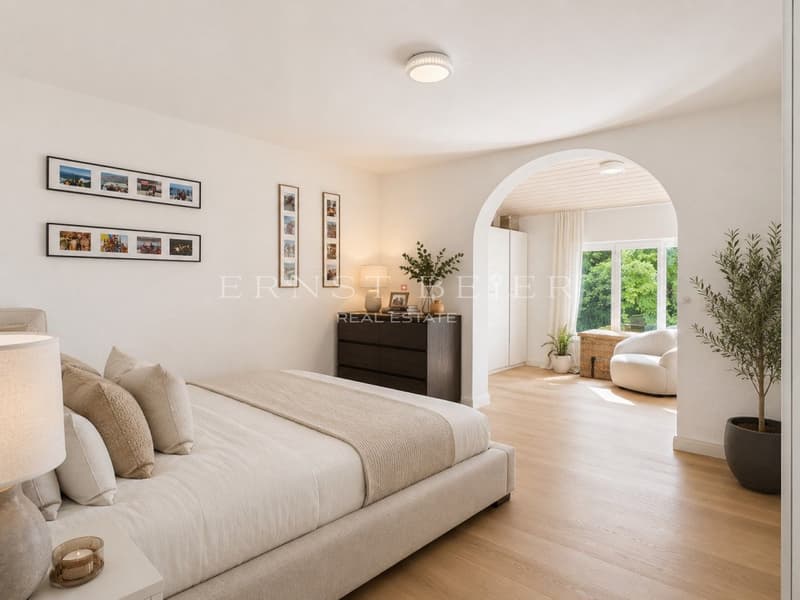 EXCLUSIVITE - Spacieuse maison familiale avec jardin, terrasses à Founex (11)