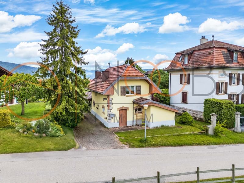 La Jonchère - Val-de-Ruz : villa individuelle 5 pièces et jardin (1)