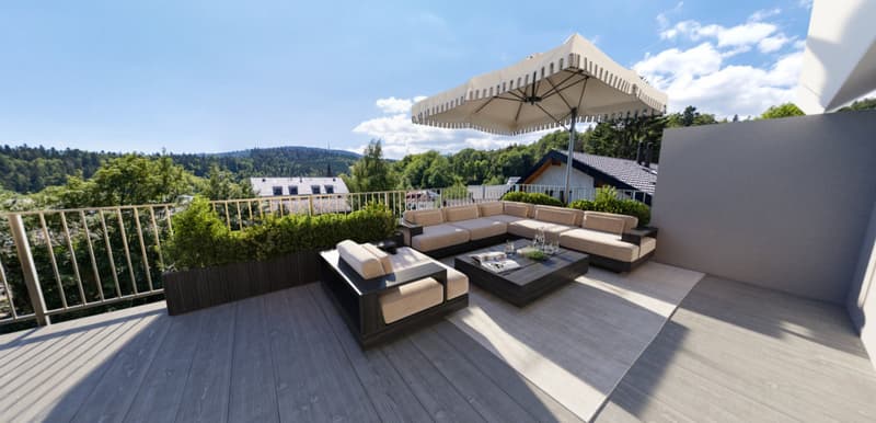 RARE- ATTIQUE DUPLEX D'EXCEPTION AVEC TERRASSE PANORAMIQUE ET ASCENSEUR (3)