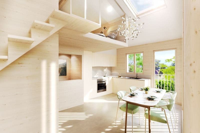 Maison neuve contiguë de 3,5 pièces, 2 parkings et 1 cave (9)