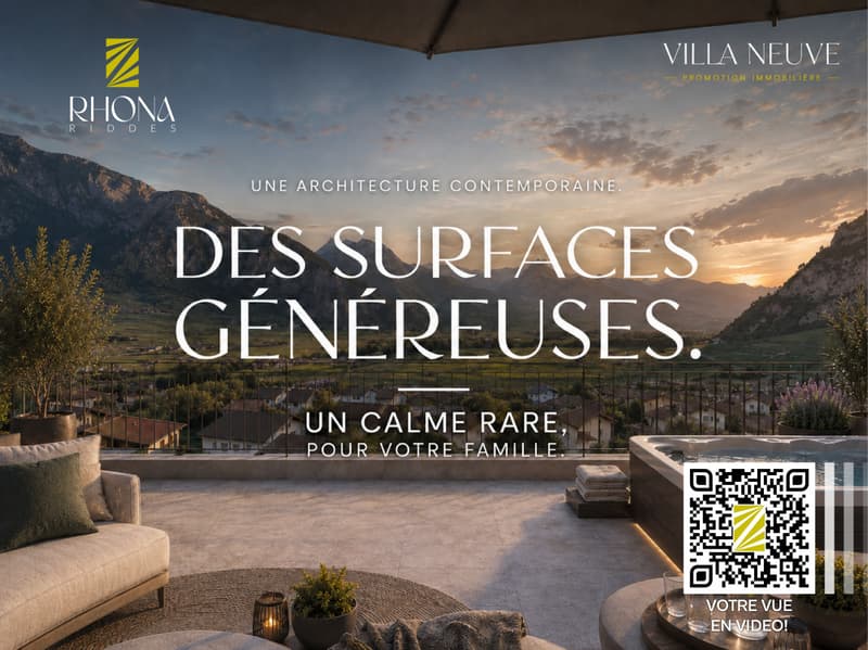 NEUVE - 95 m2 de Terrasses et ROOF-TOP pour cette VILLA 5.5 pcs de 344 m2 utiles (1)