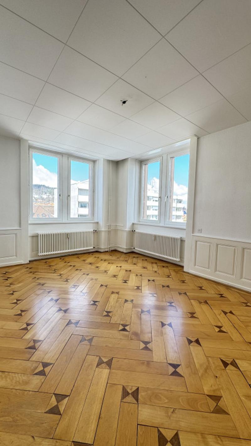 4 pièces lumineux proche gare, 89 m², ascenseur | La Chaux-de-Fonds (1)