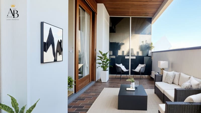 Elégant Appartement vue lac, résidence de luxe avec piscine intérieure & jacuzzi (7)