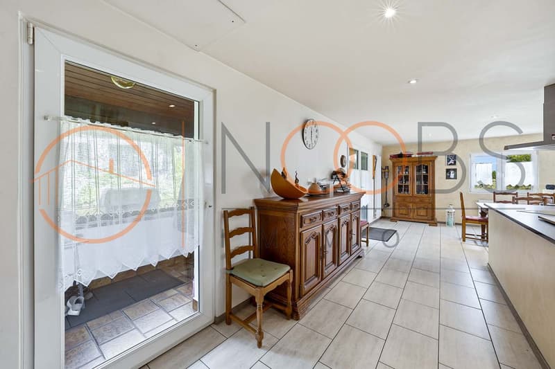 La Jonchère - Val-de-Ruz : maison individuelle 5 pièces et jardin (5)