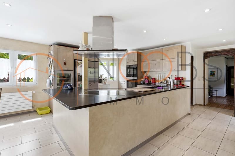 La Jonchère - Val-de-Ruz : maison individuelle 5 pièces et jardin (7)