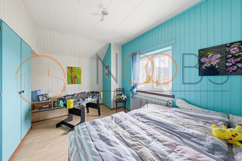 La Jonchère - Val-de-Ruz : maison individuelle 5 pièces et jardin (12)