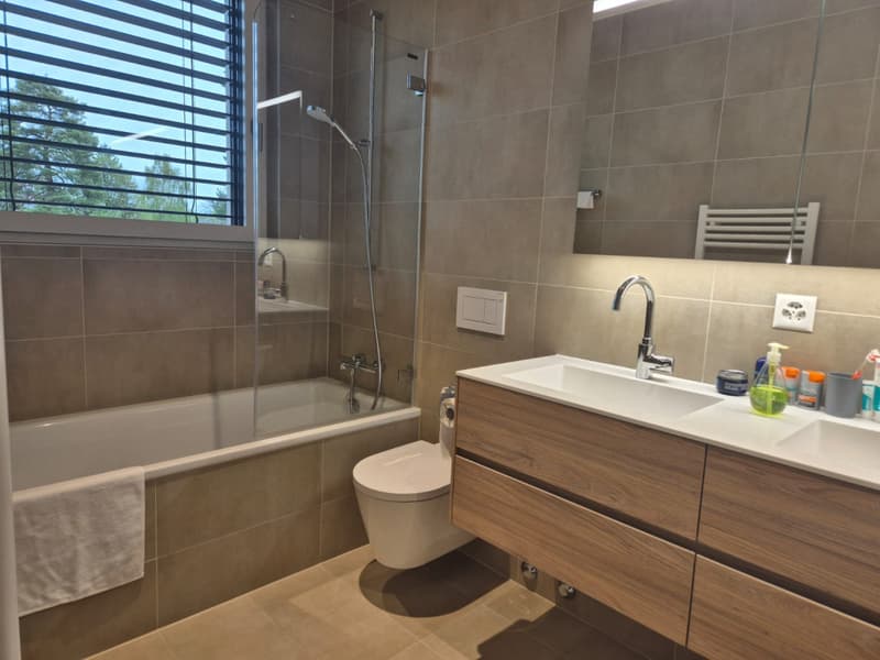 Magnifique 4 pièces neuf avec vaste terrasse zone résidentielle Cologny/Gradelle (9)