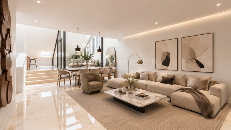 PROMOTION SUR PLANS - Magnifique duplex de standing 6 pièces avec loggia - 189m2 (1)