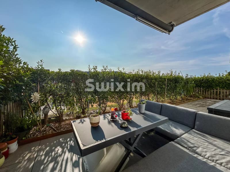 Bel appartement 3.5 pièces en rez-de-chaussée avec terrasse privative (1)