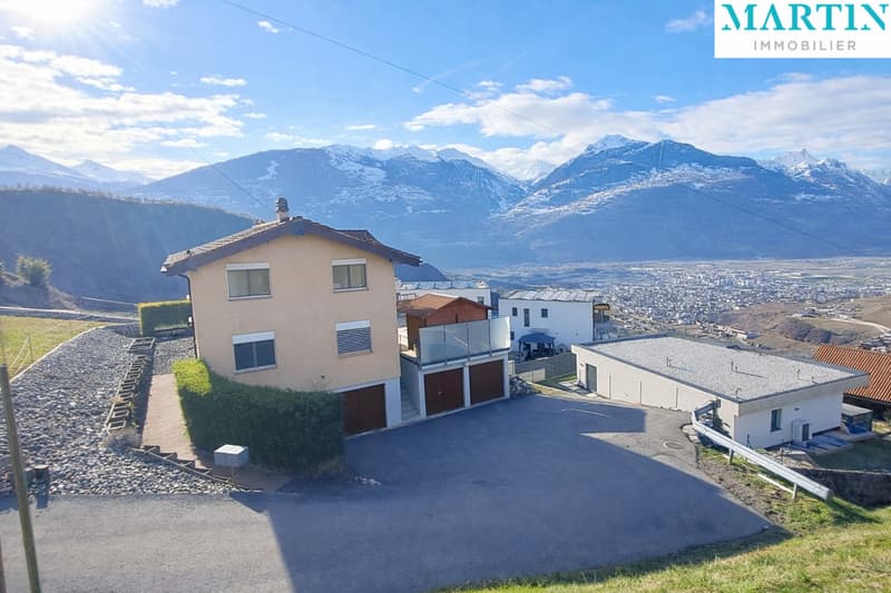 A VENDRE - Savièse (Chandolin) : Attique 4.5 pces avec vue panoramique (5)