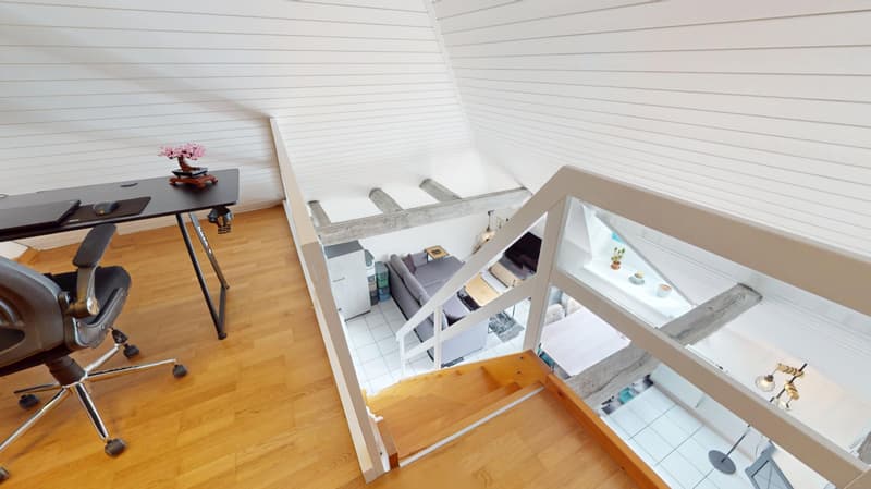 Studio avec mezzanine, idéal pour investisseur (3)