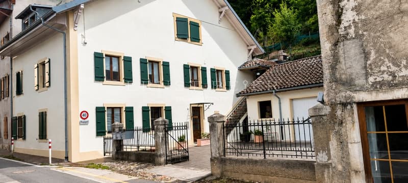 Immeuble de rendement à Romainmôtier avec bon rendement locatif (1)