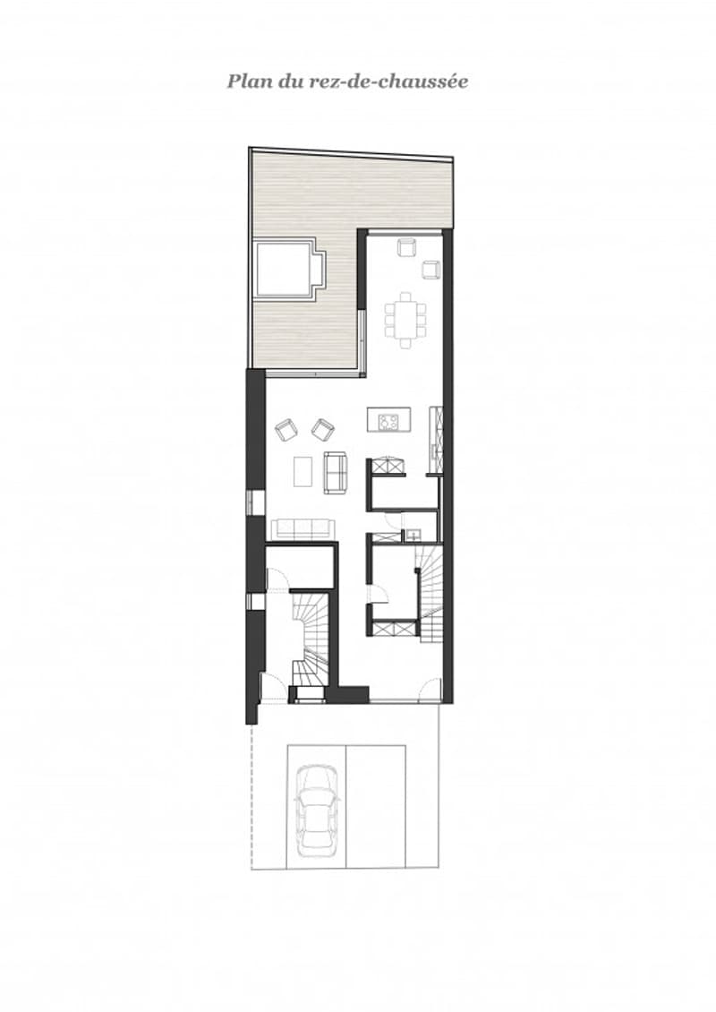 Spacieux duplex de 220m2 dans ancienne ferme rénovée à Essertines sur Rolle (10)