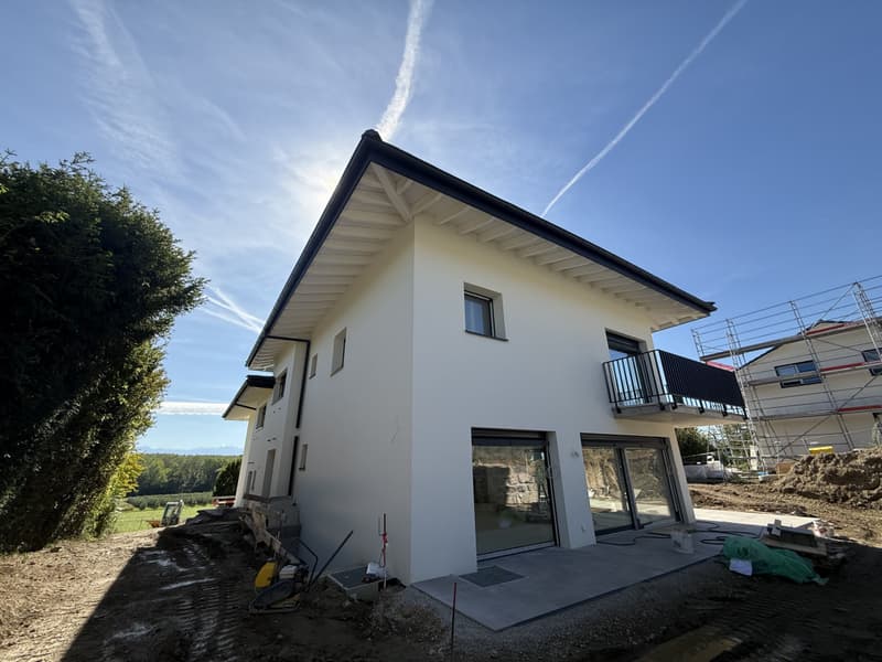 2 villas mitoyennes neuves à Denges - cadre de vie privilégié entre lac et ville (4)