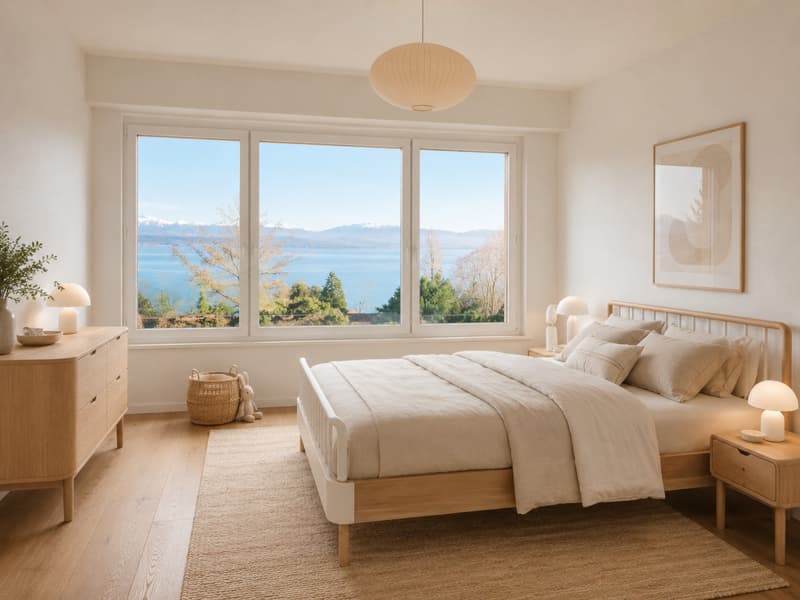 En exclusivité, Abby Bryand immobilier : Formidable maison vue lac à Buchillon (4)