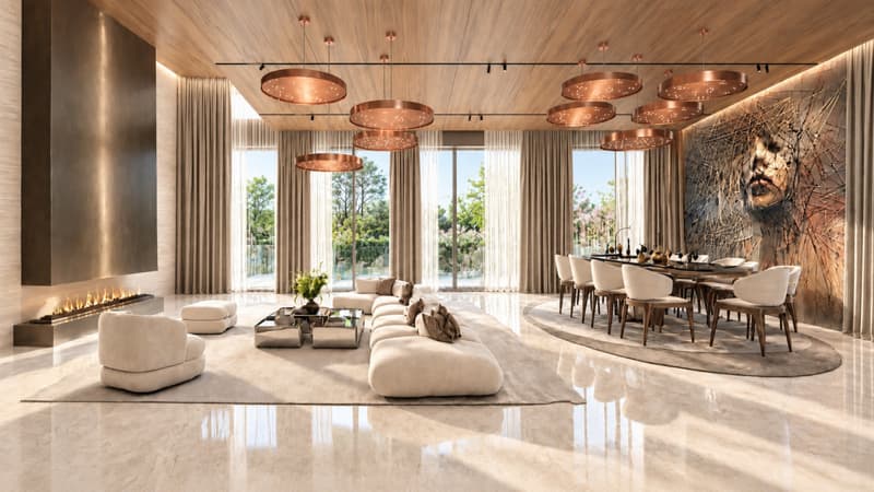 Trois magnifiques villas, prestations Luxe(La Capite-Cologny-Choulex) (5)