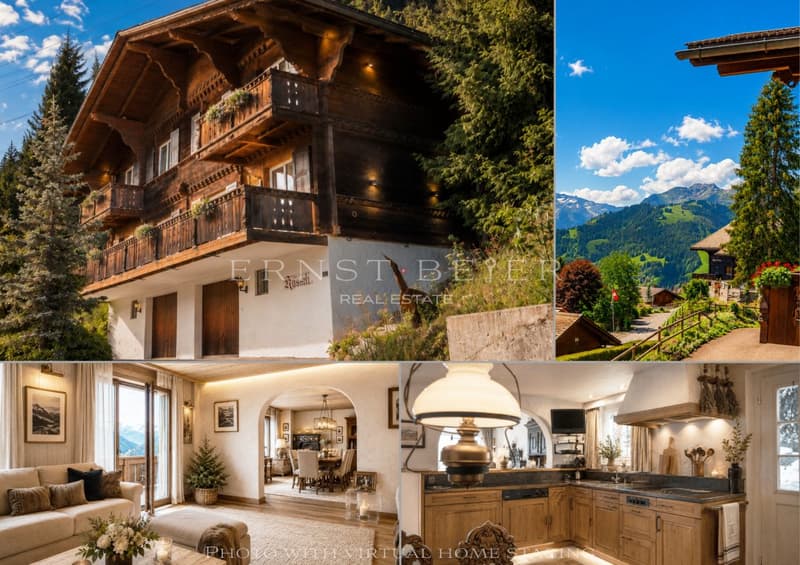 Chalet d'exception aux portes de Gstaad (1)