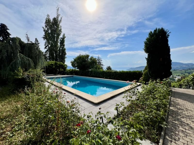 Belle et très spacieuse villa d'architecte, 12 pces, 2800 m2 terrain intimiste, (1)