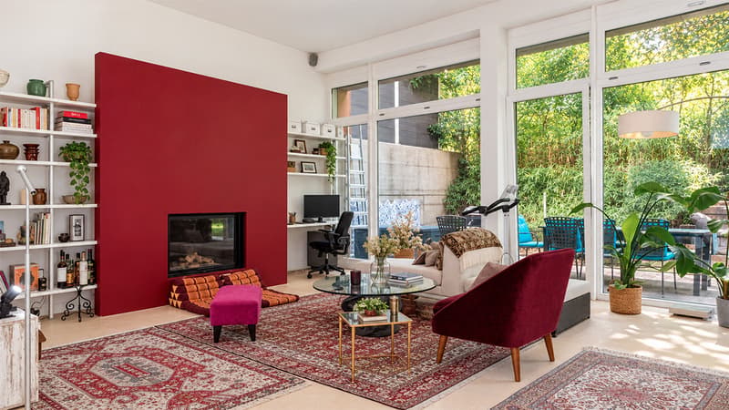 Loft avec jardin grand comme une maison + 4 parking. À 20 min du Flon (1)
