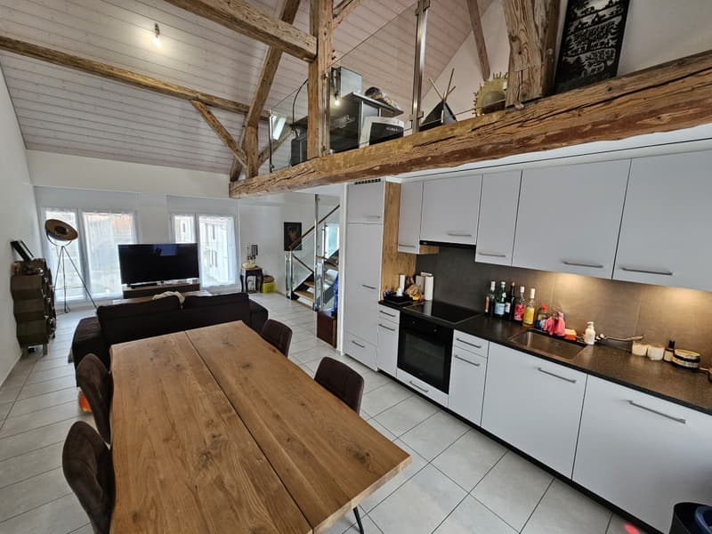 Appartement indépendant de 3 pièces en triplex à Orny (1)