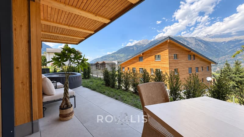 Ausblick Terrasse